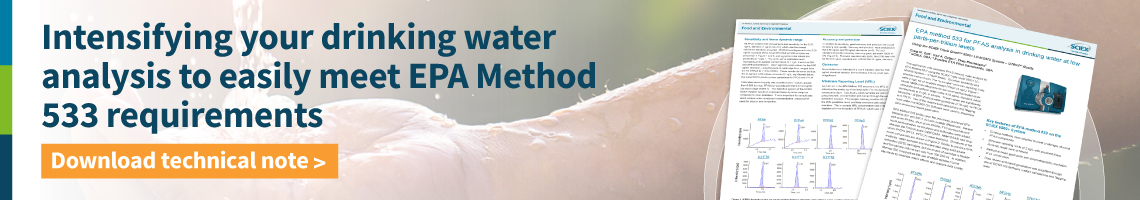 EPA Method 533 requirements tech note